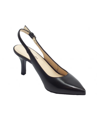 DECOLLETE'' NEROGIARDINI NAPPA PANDORA NERO TPU FONTE NERO E011090DE/100