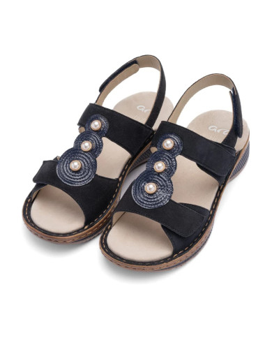 Sandalo Ara Shoes Hawaii 2.0 Donna Blu