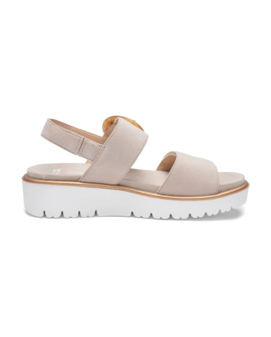 Sandalo con Zeppa Ara Shoes Bilbao-S Donna Beige