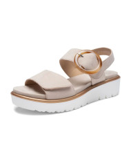 Sandalo con Zeppa Ara Shoes Bilbao-S Donna Beige