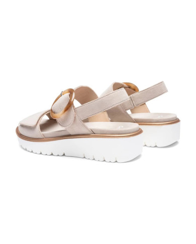 Sandalo con Zeppa Ara Shoes Bilbao-S Donna Beige