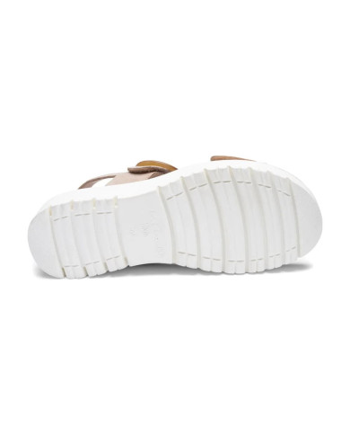 Sandalo con Zeppa Ara Shoes Bilbao-S Donna Beige