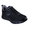 SNEAKERS SKECHERS UOMO BOBS SPORT B FLEX ICY EDGE 118109 BBK  