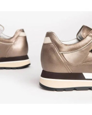 SNEAKERS NEROGIARDINI DONNA GUANTO AKOYA MAJOR MARRONE VELVET MILK I205292D/322