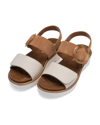 Sandalo Zeppa ARA Shoes Bilbao-S Donna Bianco