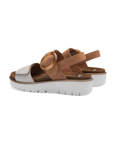 Sandalo Zeppa ARA Shoes Bilbao-S Donna Bianco