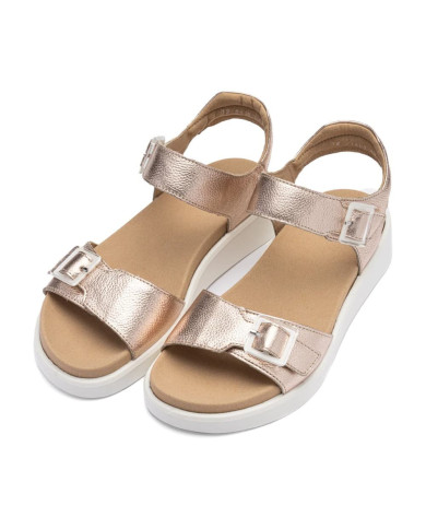 Sandali Ara Shoes Gaucho Metallizzato Donna Beige