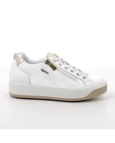 SNEAKERS IGI&CO DONNA NAPPA SOFT  BIANCO 1144300   