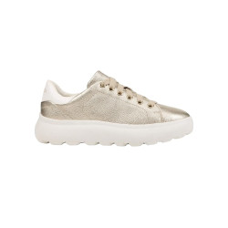 SNEAKERS GEOX DONNA  D SPHERICA EC4.1 C - CAP PE+SI GOLD/OPTIC WHITE  D45TCC 0BVBC C2X1R