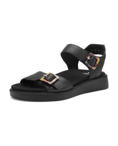 Sandalo ARA Shoes donna in pelle Nero