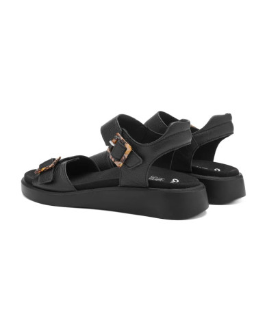Sandalo ARA Shoes donna in pelle Nero