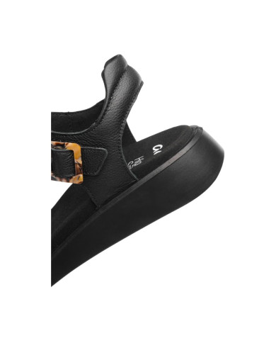 Sandalo ARA Shoes donna in pelle Nero