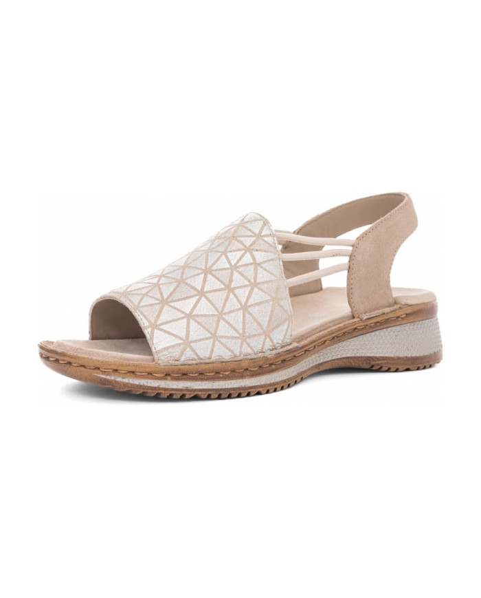 Sandalo ARA Shoes donna suede Beige
