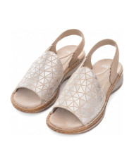 Sandalo ARA Shoes donna suede Beige