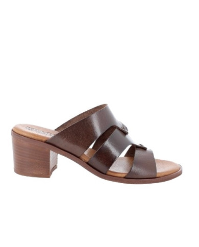 CIABATTA CON TACCO IGI&CO DONNA PELLE SINTETICA MARRONE SCURO TACCO 5,7CM 5689100