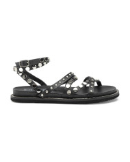SANDALI CULT DONNA ROSHELLE 3886 SANDAL W LEATHER BLACK/SILVER STUDS CLW388604