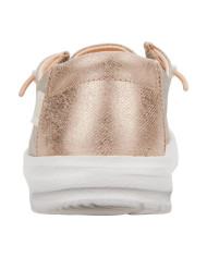 Hey Dude Wendy Metallic Mocassino Donna Beige