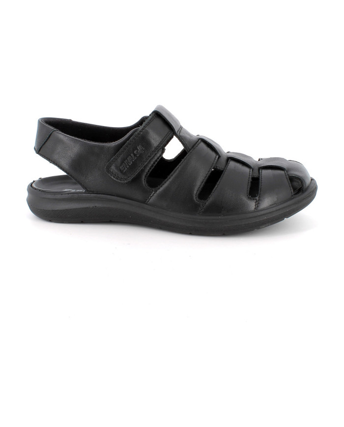SANDALO ENVAL SOFT UOMO  NAPPA SOFT  NERO 1242300
