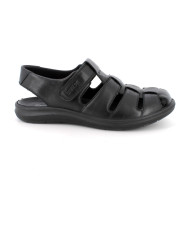 SANDALO ENVAL SOFT UOMO  NAPPA SOFT  NERO 1242300