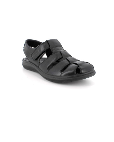 SANDALO ENVAL SOFT UOMO  NAPPA SOFT  NERO 1242300