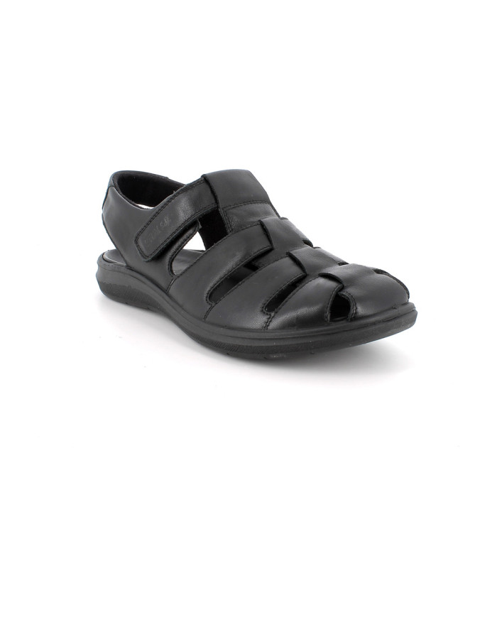 SANDALO ENVAL SOFT UOMO  NAPPA SOFT  NERO 1242300