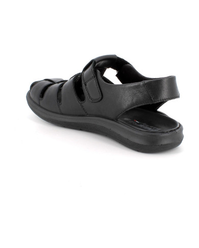 SANDALO ENVAL SOFT UOMO  NAPPA SOFT  NERO 1242300