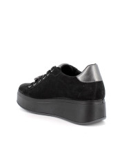 SNEAKERS CON ZEPPA IGI&CO DONNA SCAM.SUPER10/12 NERO 8671255