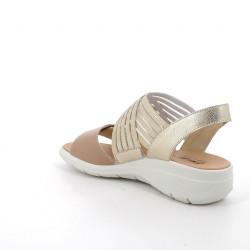 SANDALO CON ZEPPA ENVAL SOFT DONNA CAPRA TAMPONATA CORDA 7777122