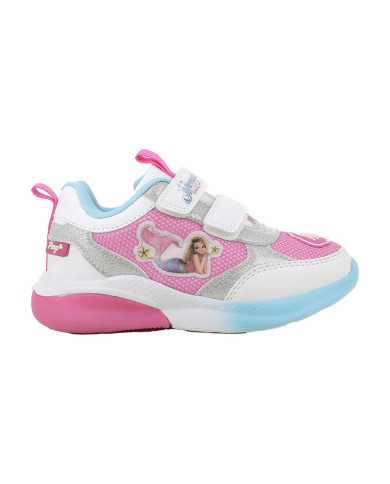 SNEAKERS  BAMBINA T.MESH BI/NA.PU MERMAID MAGIC BCO-FUXIA/BIANCO 1485100  