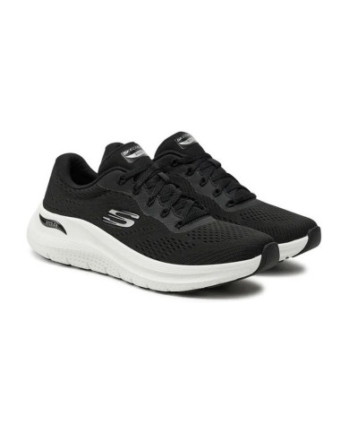 SNEAKERS SKECHERS DONNA ARCH FIT 2.0 BLACK 150051 BKW 