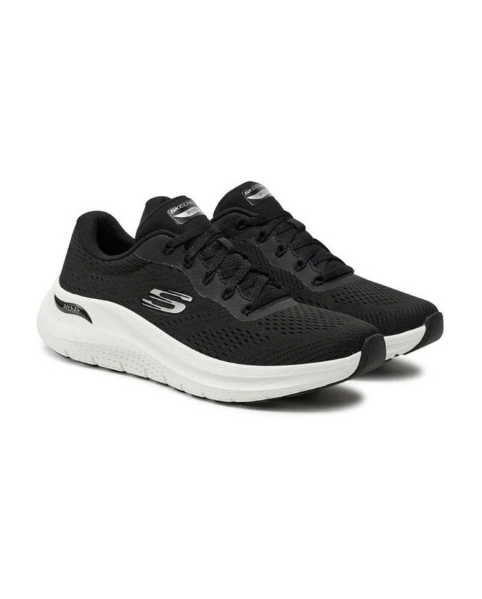 SNEAKERS SKECHERS DONNA ARCH FIT 2.0 BLACK 150051 BKW 