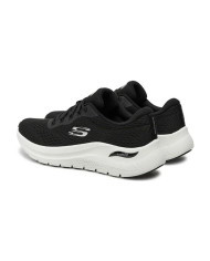 SNEAKERS SKECHERS DONNA ARCH FIT 2.0 BLACK 150051 BKW 