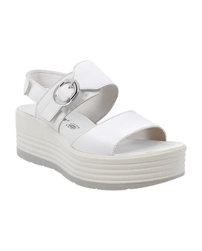 SANDALI CON ZEPPA IGI&CO DONNA NAPPA SOFT BIANCO 1164533     