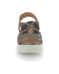 SANDALO CON ZEPPA STONEGLY DONNA PARKY 24 WEAVED/LTH 220895 CGZ