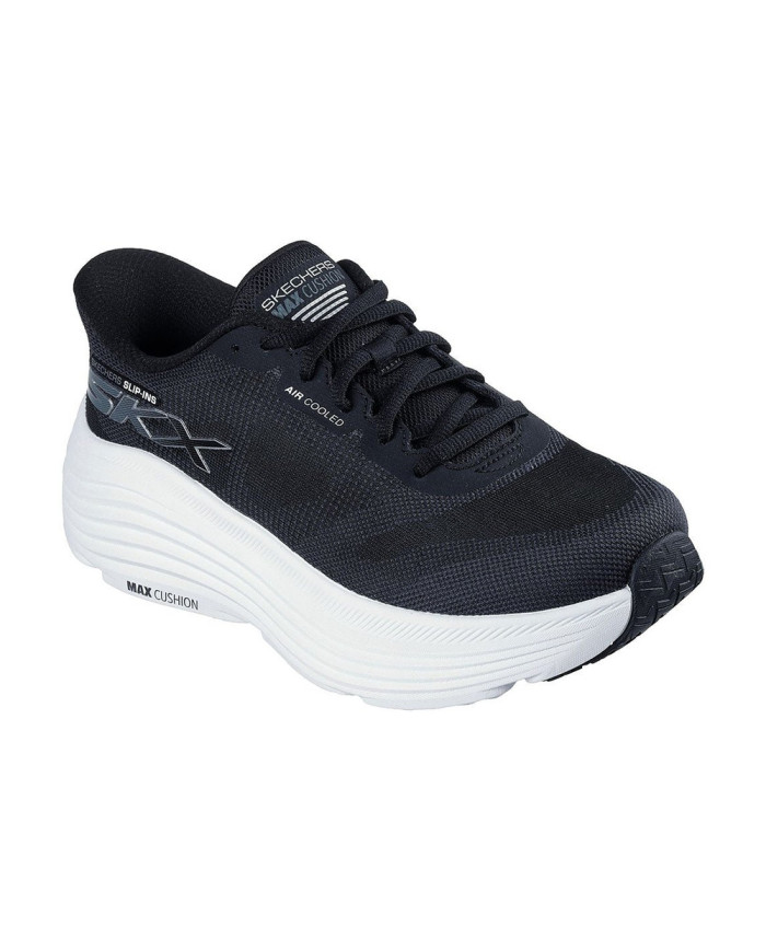 SNEAKERS SKECHERS DONNA SLIP-INS MAX CUSHIONING ENDEAVOUR - HA 129473 BBK