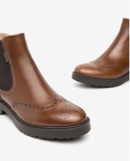 STIVALETTO NEROGIARDINI DONNA MANOLETE CUOIO TR MACERATA LIGHT CHELSEA I411452D/400