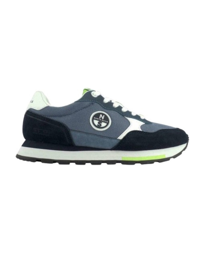 SNEAKERS NORTH SAILS UOMO ROUTE NAVY-LIME NS25M114 831