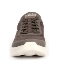 SNEAKERS UOMO SKECHERS SLIP-INS GO WALK FLEX - HANDS UP 216324 BRN