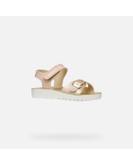 SANDALI GEOX BAMBINA JUNIOR J SANDAL COSTAREI ROSE J15EAB 0BCBN C8172             