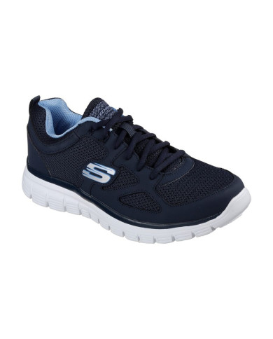 SNEAKERS SKECHERS UOMO BURNS - AGOURA BLU 52635 NVY