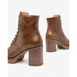 TRONCHETTO NEROGIARDINI DONNA MANOLETE CUOIO TR PONZA AMBRA TACCO 8CM  I411852D400