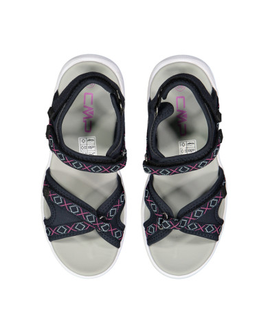 SANDALO CMP DONNA ALMAAK WMN HIKING SANDALS ANTRACITE ACQUA  38Q9946 33UL
