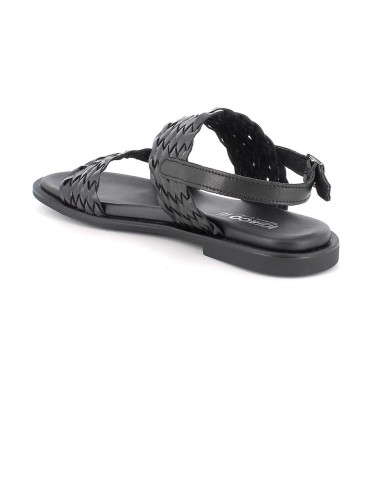 SANDALI IGI&CO DONNA CAPRA INTRECC CON FIBBIA NERO 1184800