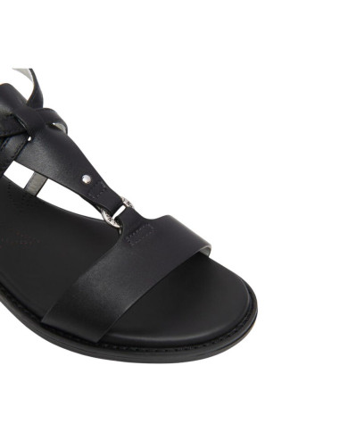 SANDALO CON TACCO NEROGIARDINI DONNA TAMIGI NERO TR BEVAGNA 592 NERO E615895D/100