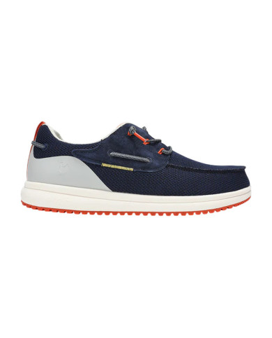 MOCASSINO PITAS UOMO SCARPA DA VELA BAY BLU MARINO S26M-WVE-BAY