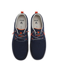 MOCASSINO PITAS UOMO SCARPA DA VELA BAY BLU MARINO S26M-WVE-BAY