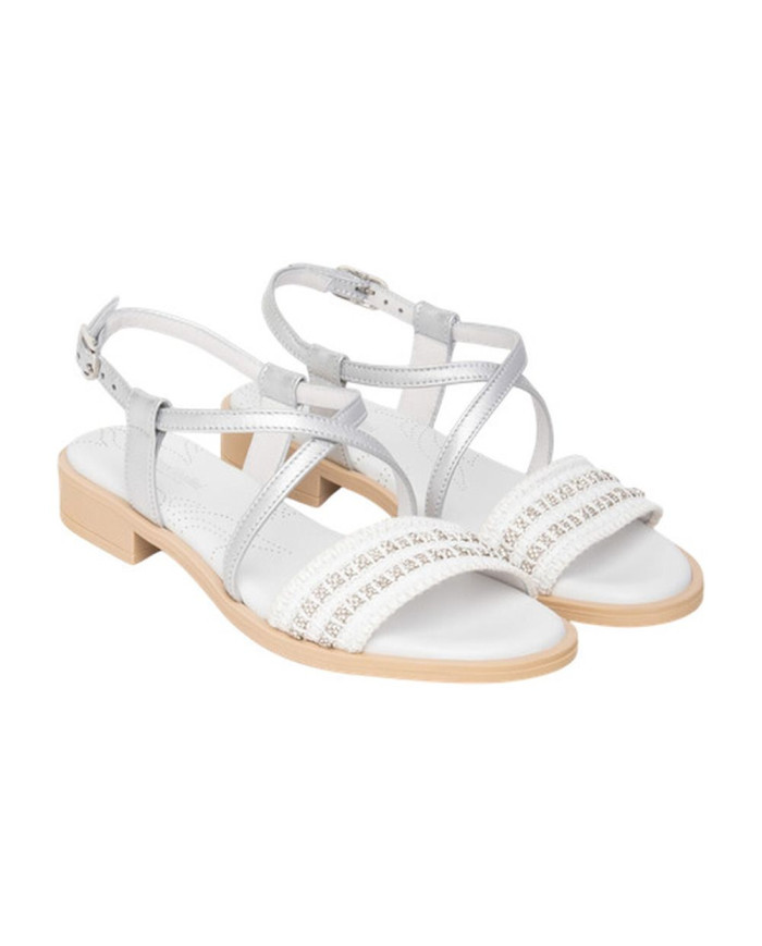 SANDALI NEROGIARDINI DONNA ETOILE SAND ARGENTO  TR ACCRA 592 BEIGE E615900D/700