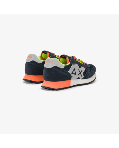 SNEAKERS SUN68 BAMBINO BOY'S JAKI FLUO (TEEN) navy blue Z36317T 07