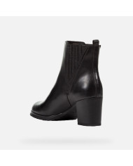 ANFIBIO GEOX DONNA D RAWELLE A - NAPPA SHEEP LEA  BLACK D046RA 000TU C9999