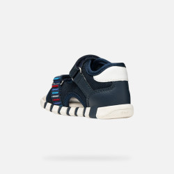 SANDALO GEOX PRIMI PASSI BAMBINO BABY  B SANDAL IUPIDOO B655PA 0BC14 C0735